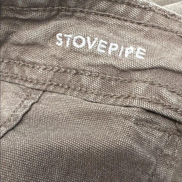 American Eagle Brown Stovepipe Utility  Wide Leg Pants Size 4 Short NWT - Picture 7 of 9